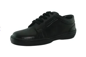 Zapatos Escolares Pocholin Napa Niño Trenzas Negro